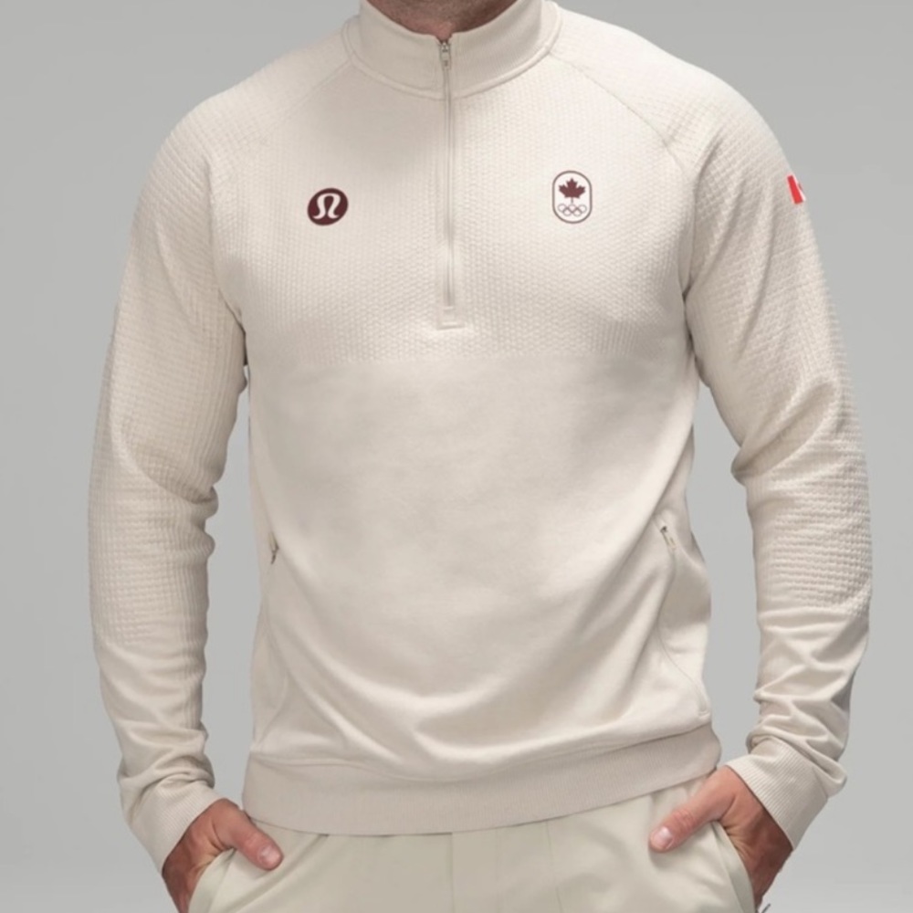 Men’s Lululemon Canadian Olympic Quarter Zip